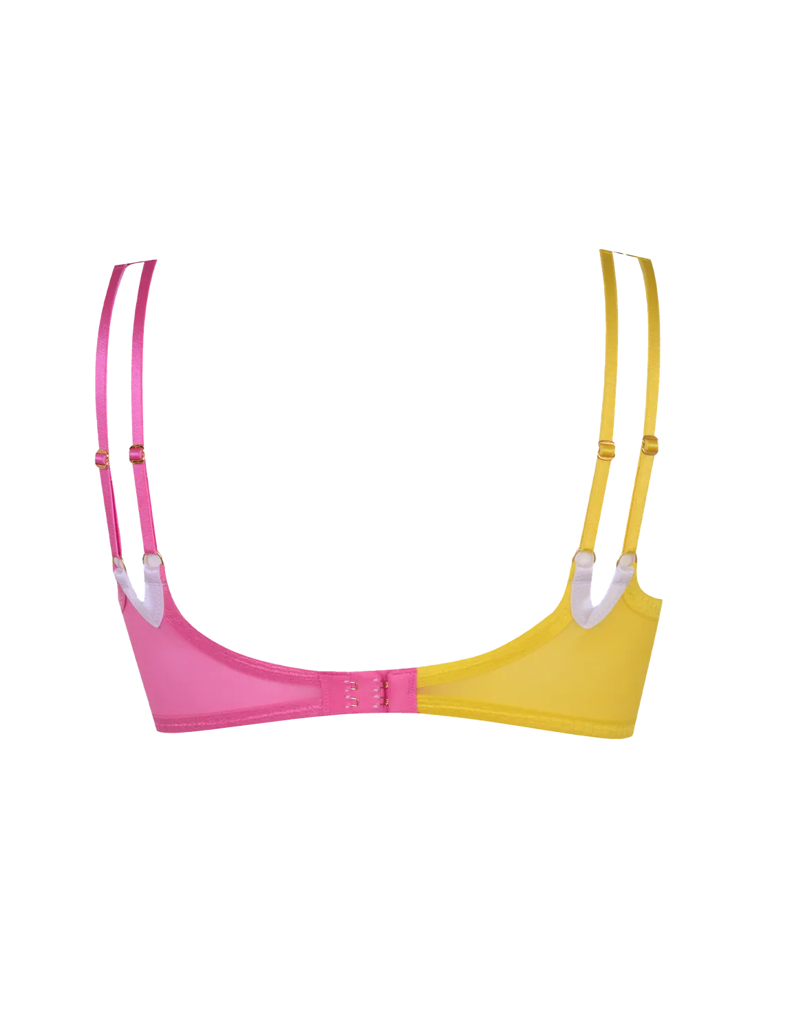 Marty Full Cup Bra Yellow/Pink | Agent Provocateur