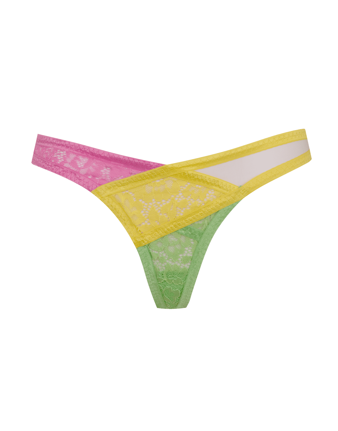 Marty Thong Yellow/Pink | Agent Provocateur