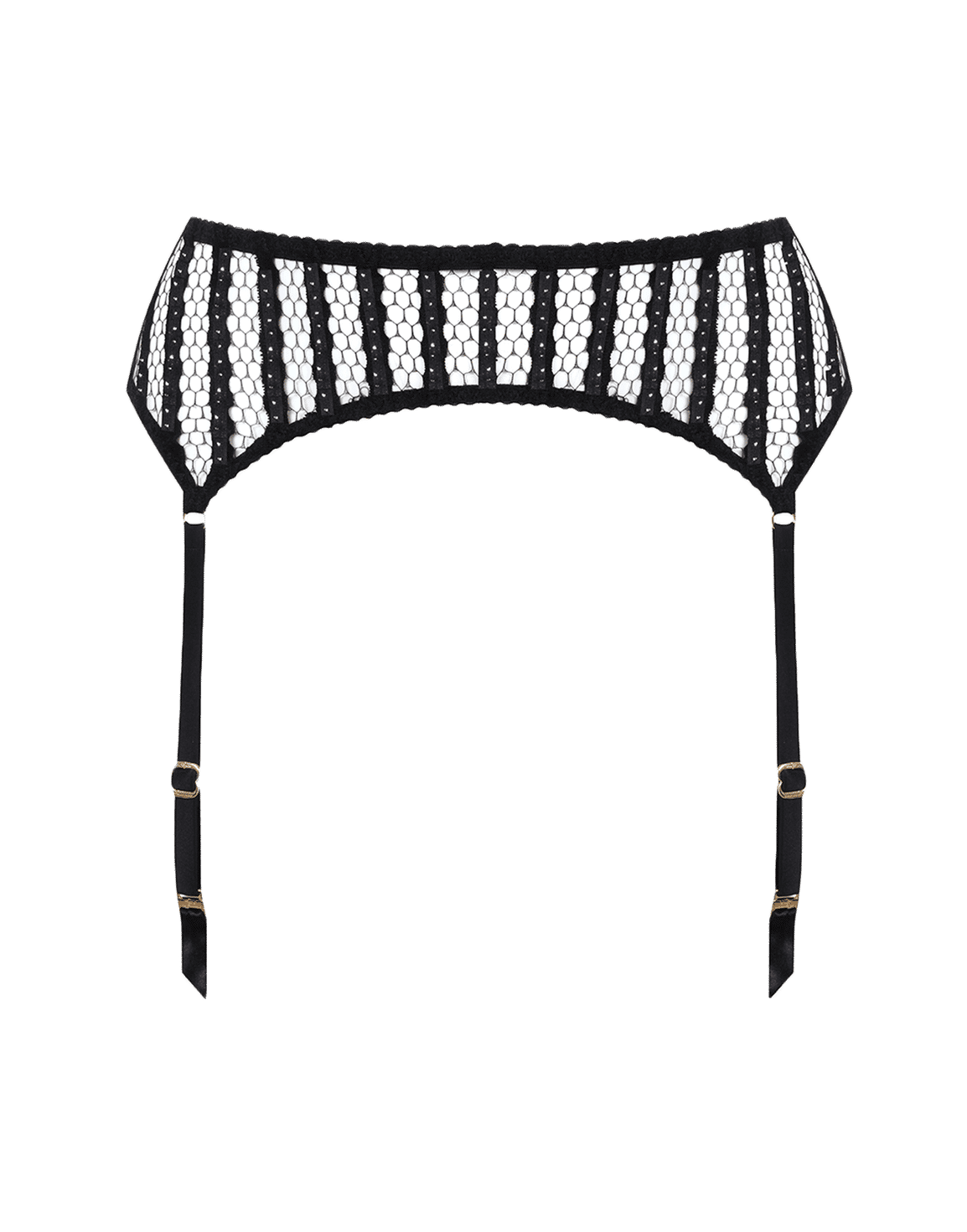 Cardi Suspender Black | Agent Provocateur
