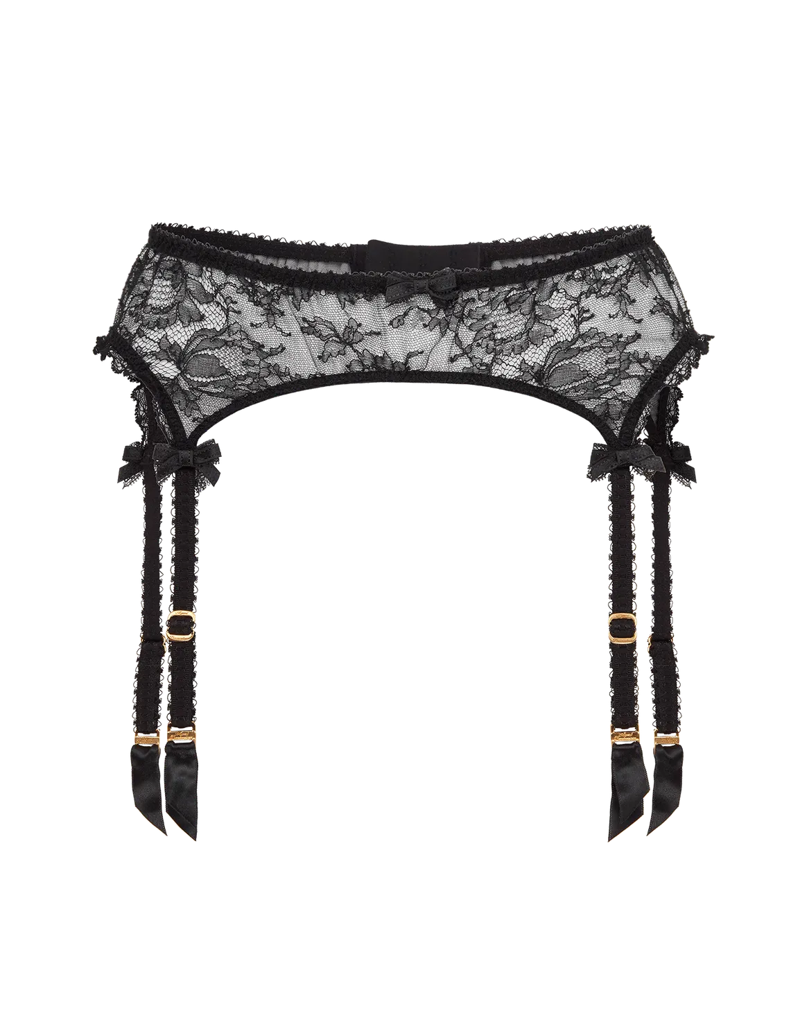 Hinda Suspender Black | Agent Provocateur