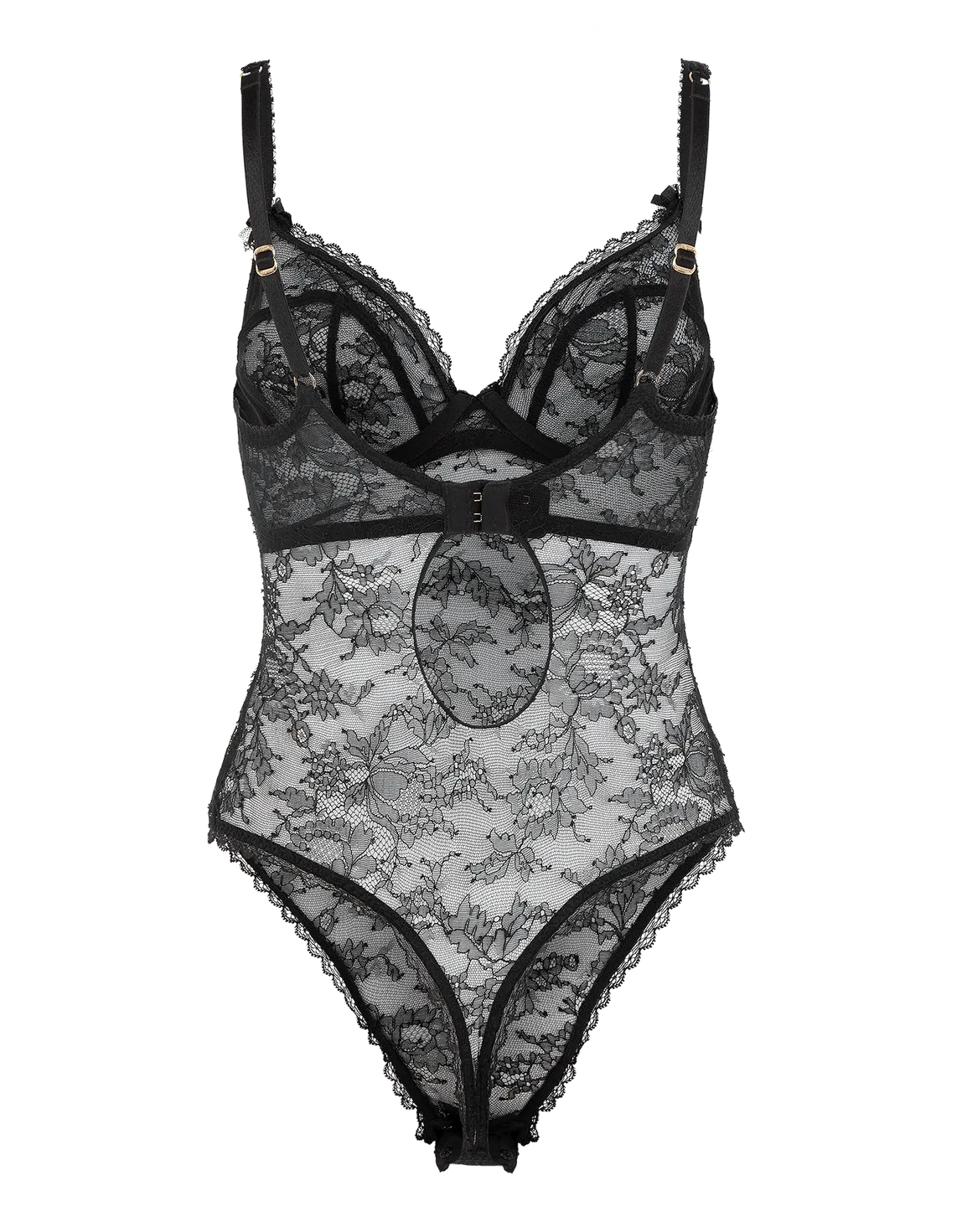 Hinda Bodysuit Black | Agent Provocateur
