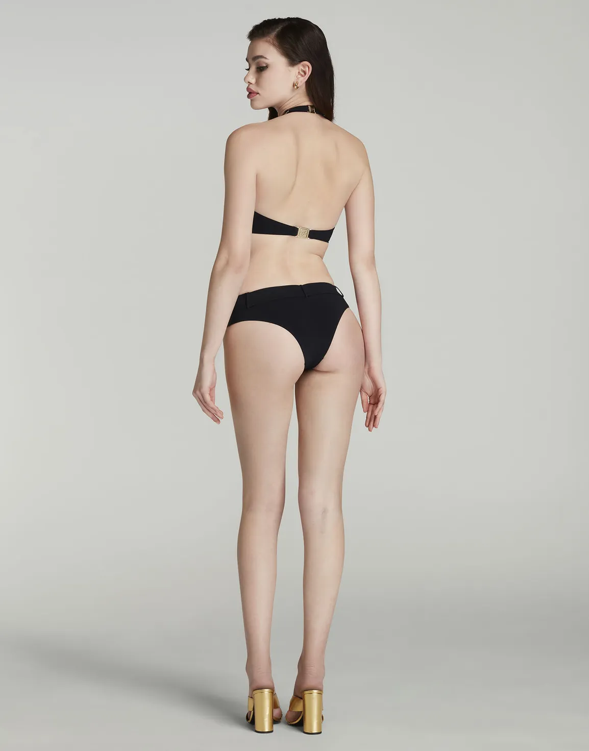 Laurella Strapless Bikini Top Black Black | Agent Provocateur