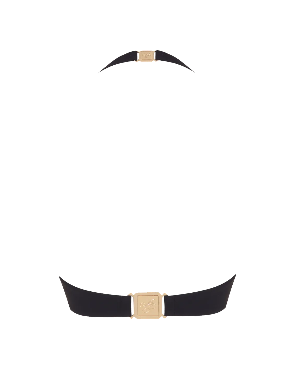 Laurella Strapless Bikini Top Black Black | Agent Provocateur