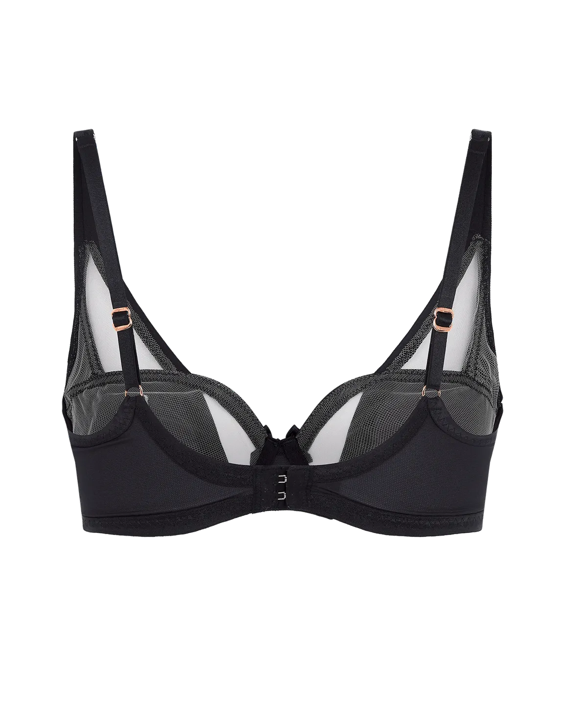 Joan Balconette Underwired Bra Black | Agent Provocateur