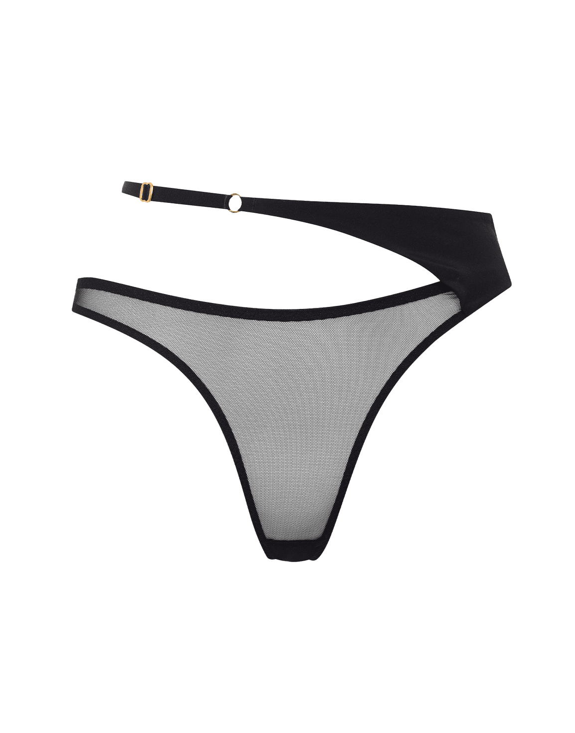Payton High Waist Thong Black | Agent Provocateur