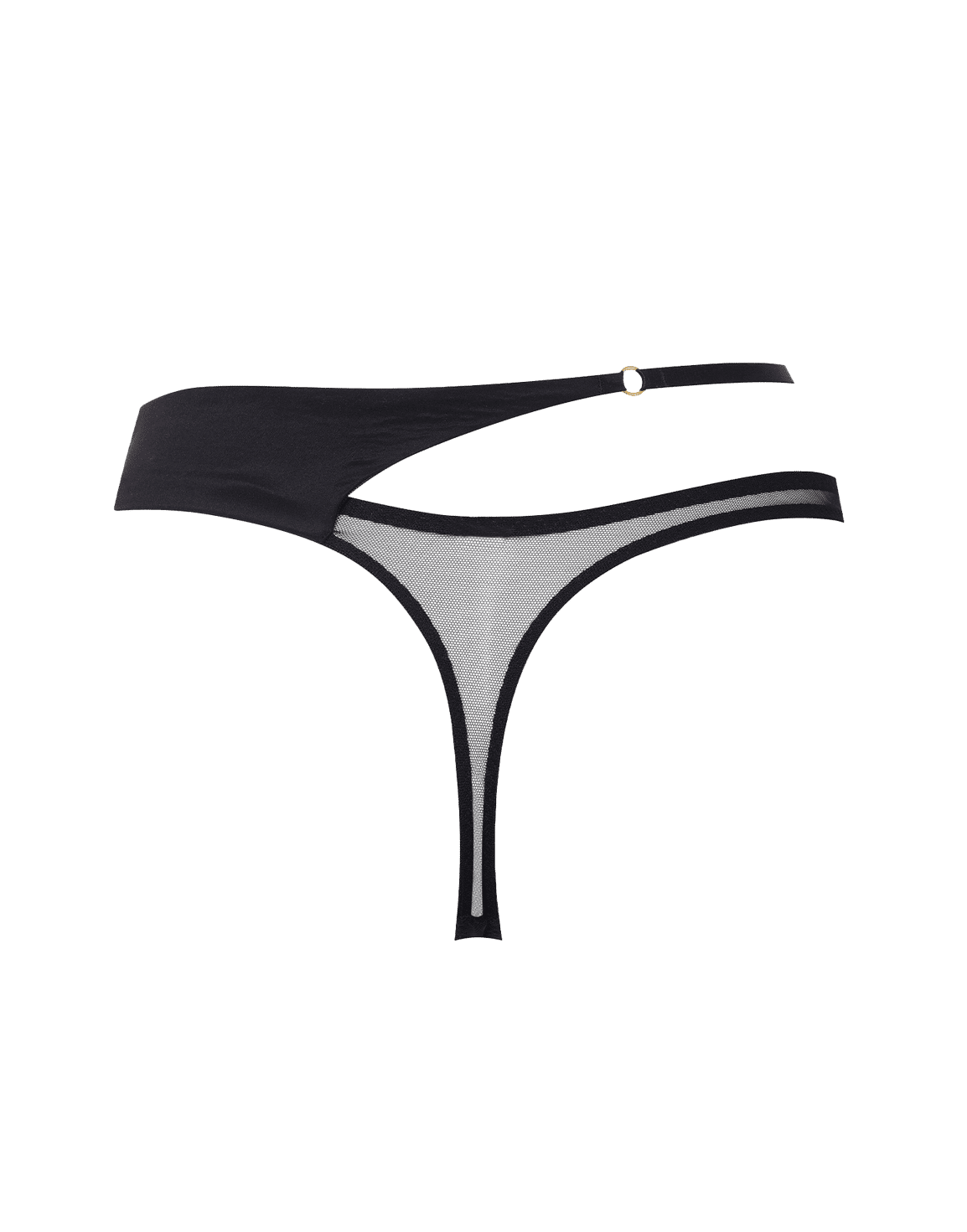 Payton High Waist Thong Black | Agent Provocateur