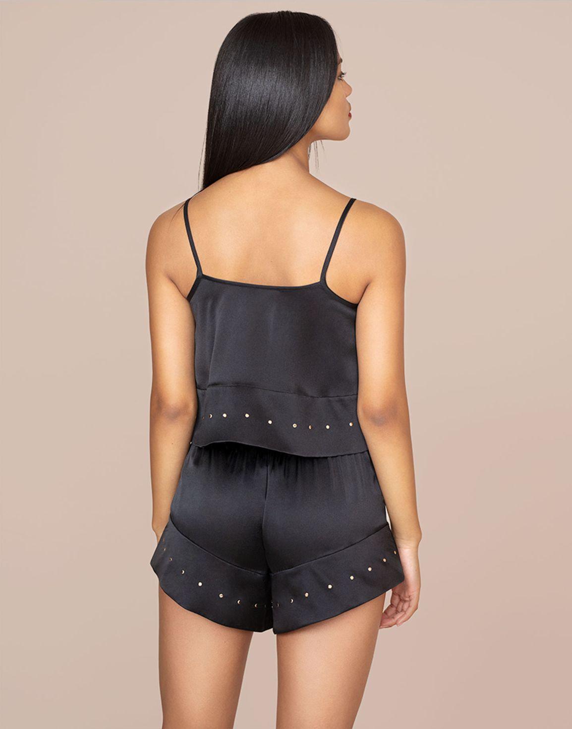 Tahra Shorts Black Black | Agent Provocateur