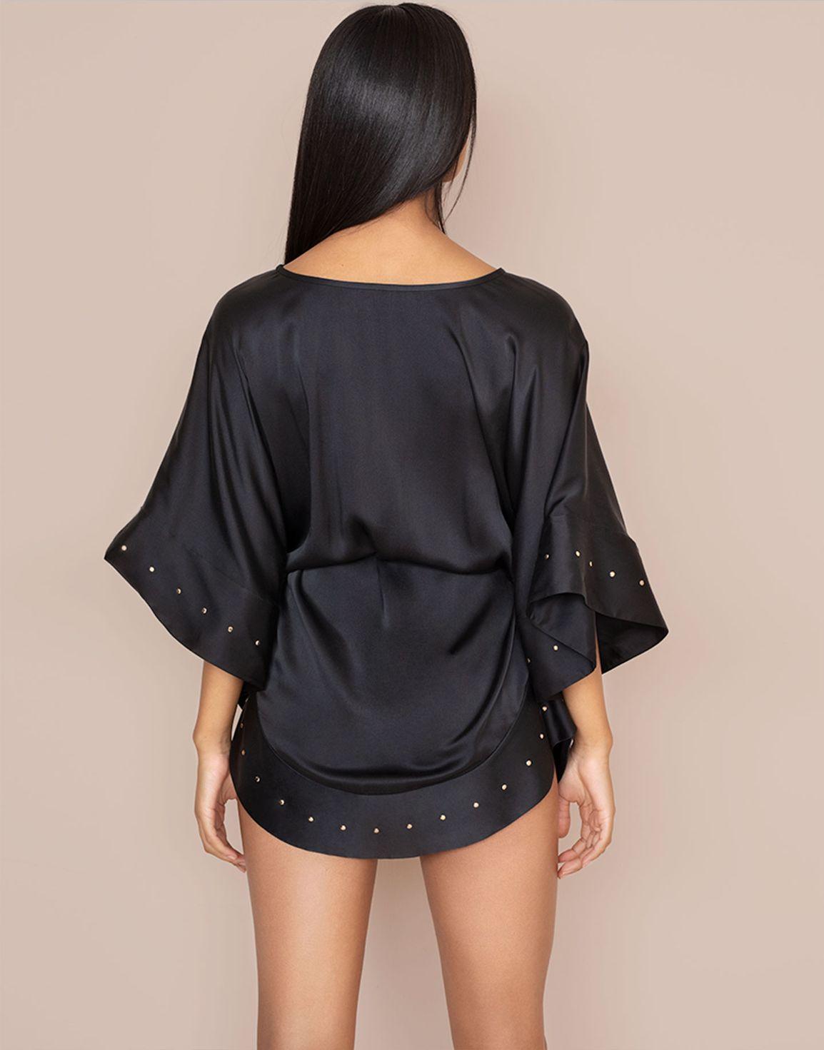 Tahra Kaftan Black Black | Agent Provocateur