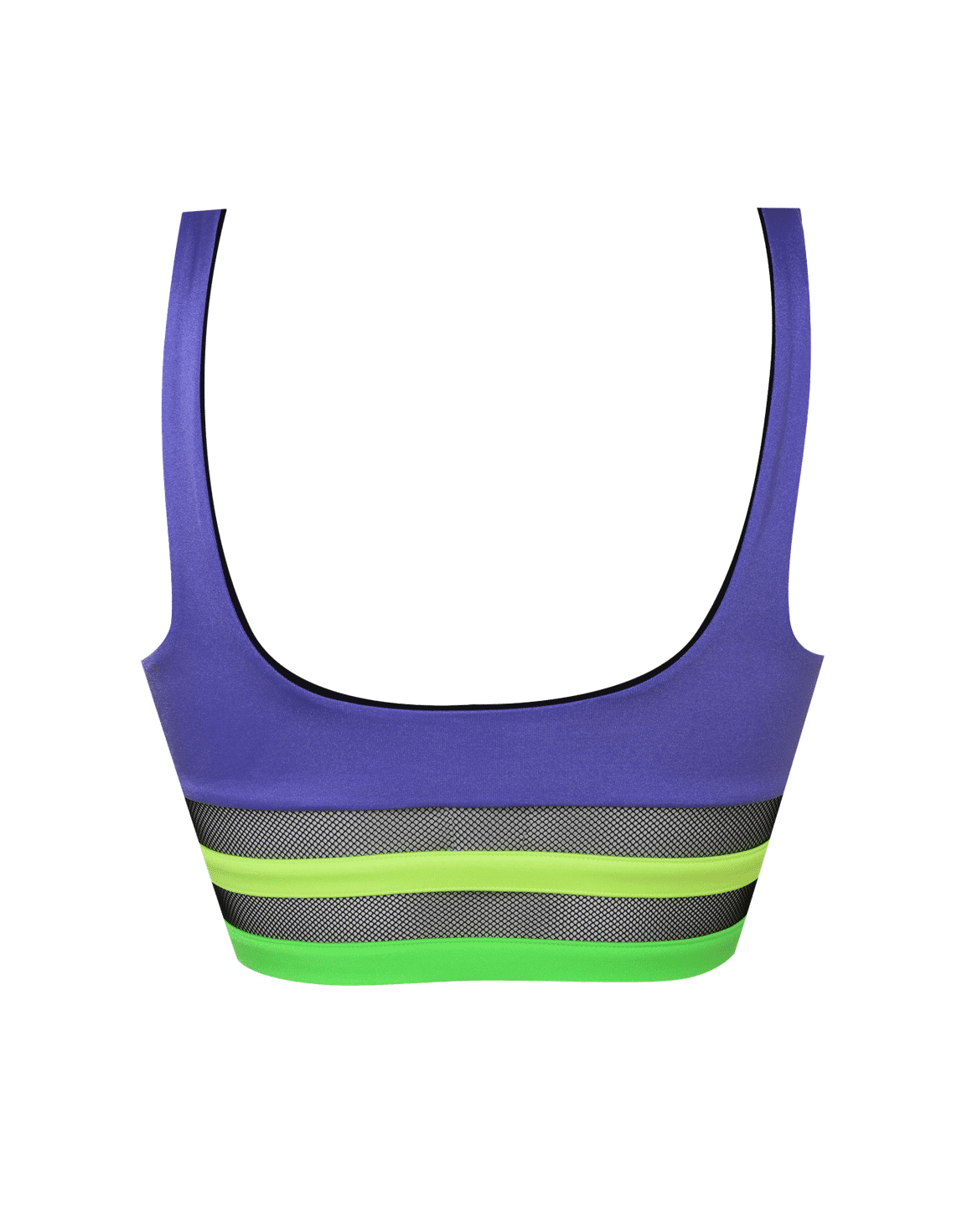 Zenaya Bikini Top Green/Lilac | Agent Provocateur