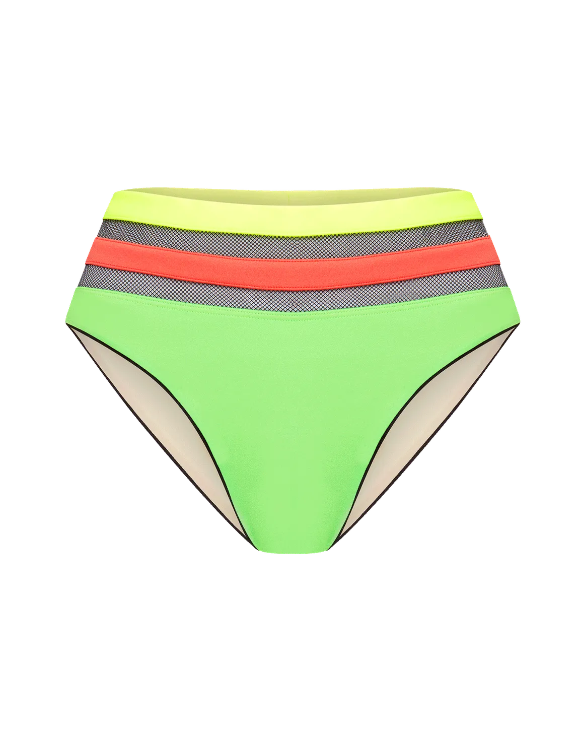 Zenaya Bikini Brief Green/Lilac | Agent Provocateur