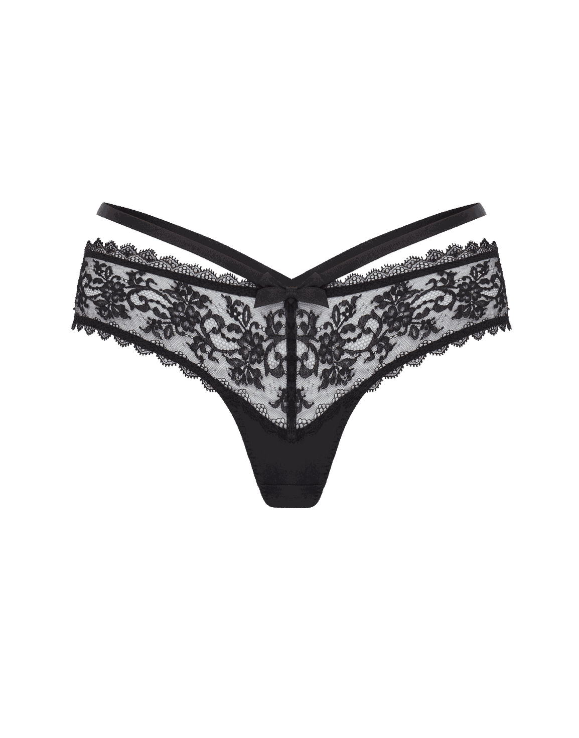Foxi Thong Black | Agent Provocateur