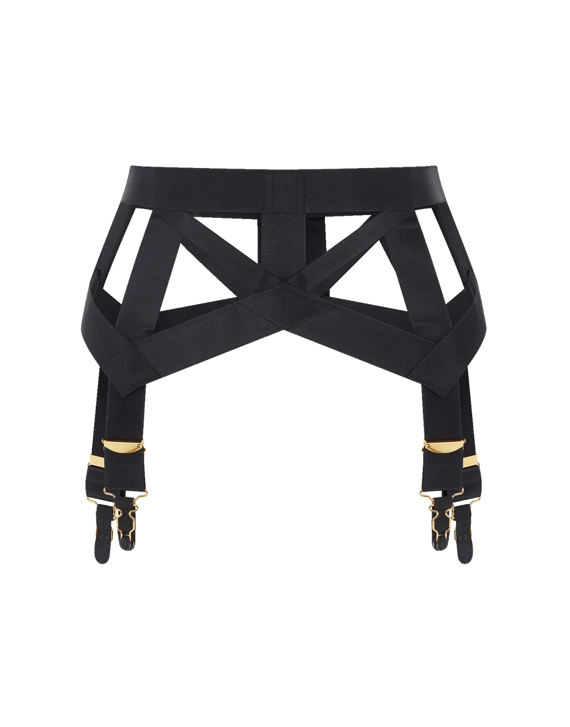 Whitney Suspender Black | Agent Provocateur