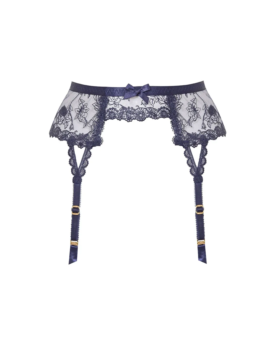 Rosa Suspender Navy | Agent Provocateur
