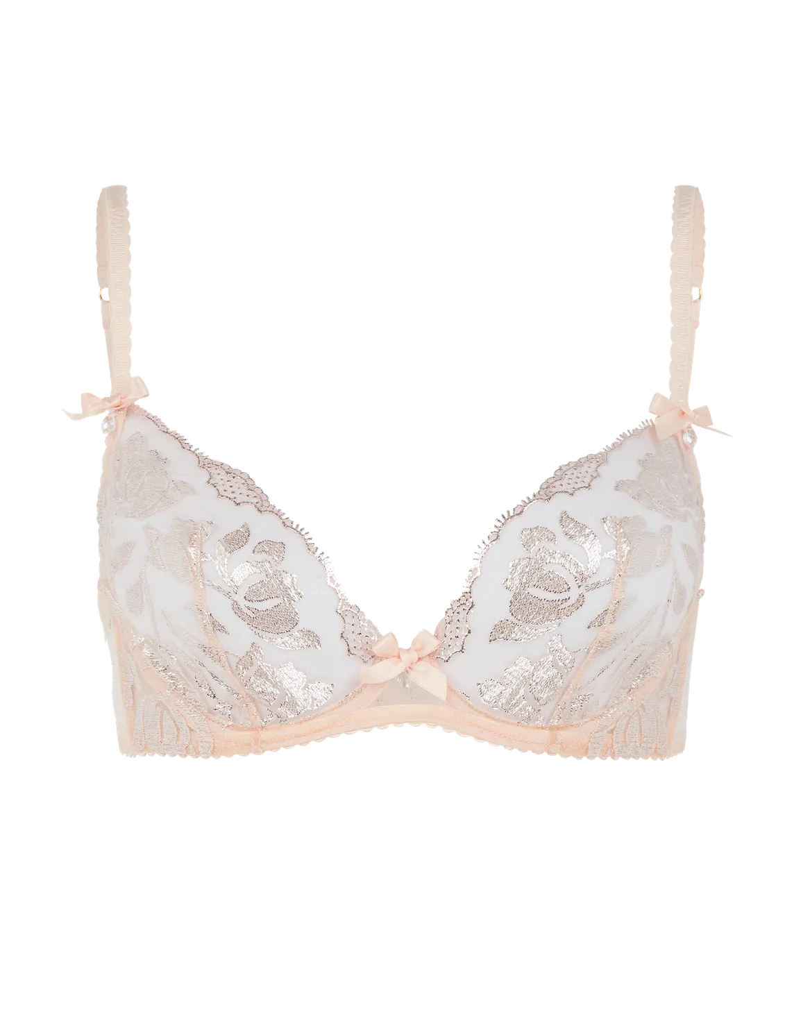 Sparkle Plunge Underwired Bra | Agent Provocateur