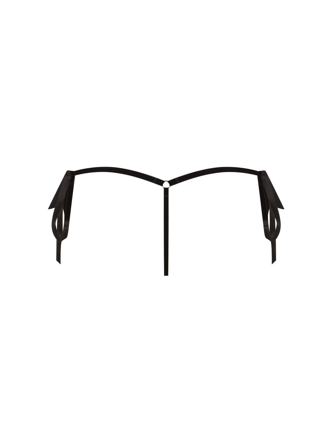 Parker Tie Side Thong Ivory | Agent Provocateur