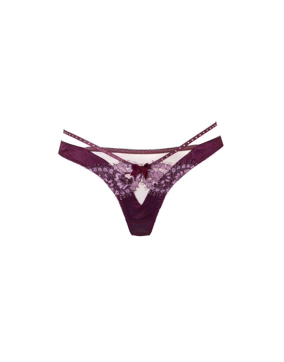 Agnese Full Brief Purple | Agent Provocateur