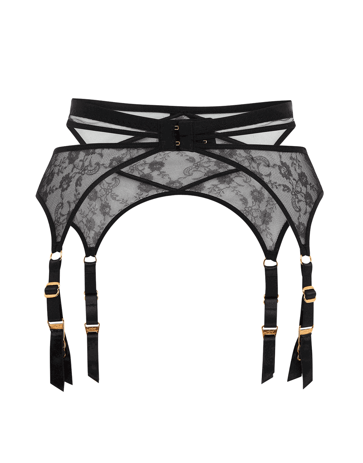 Iza Suspender Black | Agent Provocateur
