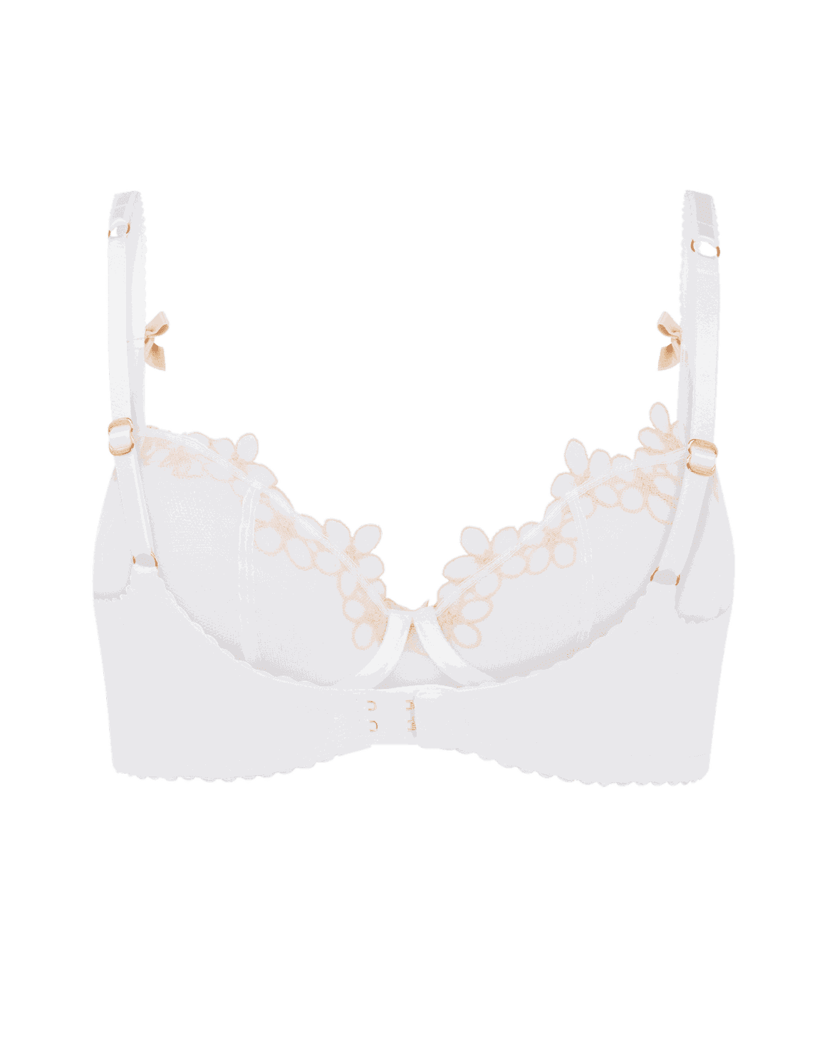 Maybelle Balconette Underwired Bra White | Agent Provocateur