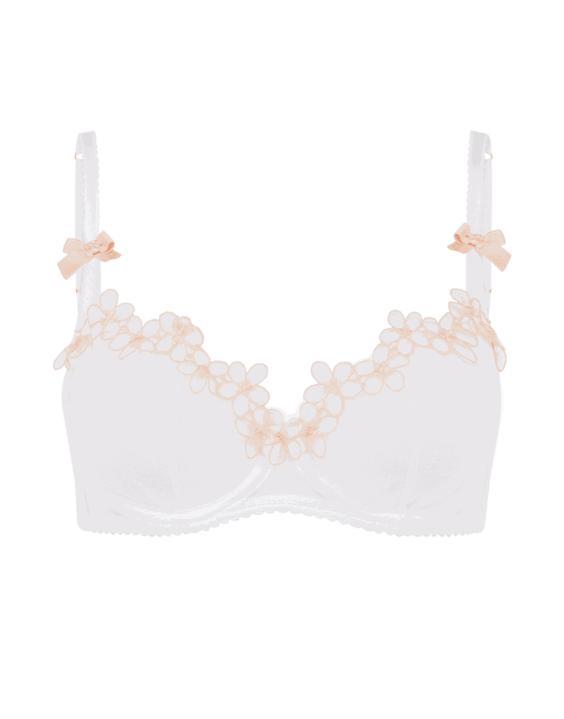 Maybelle Balconette Underwired Bra White | Agent Provocateur