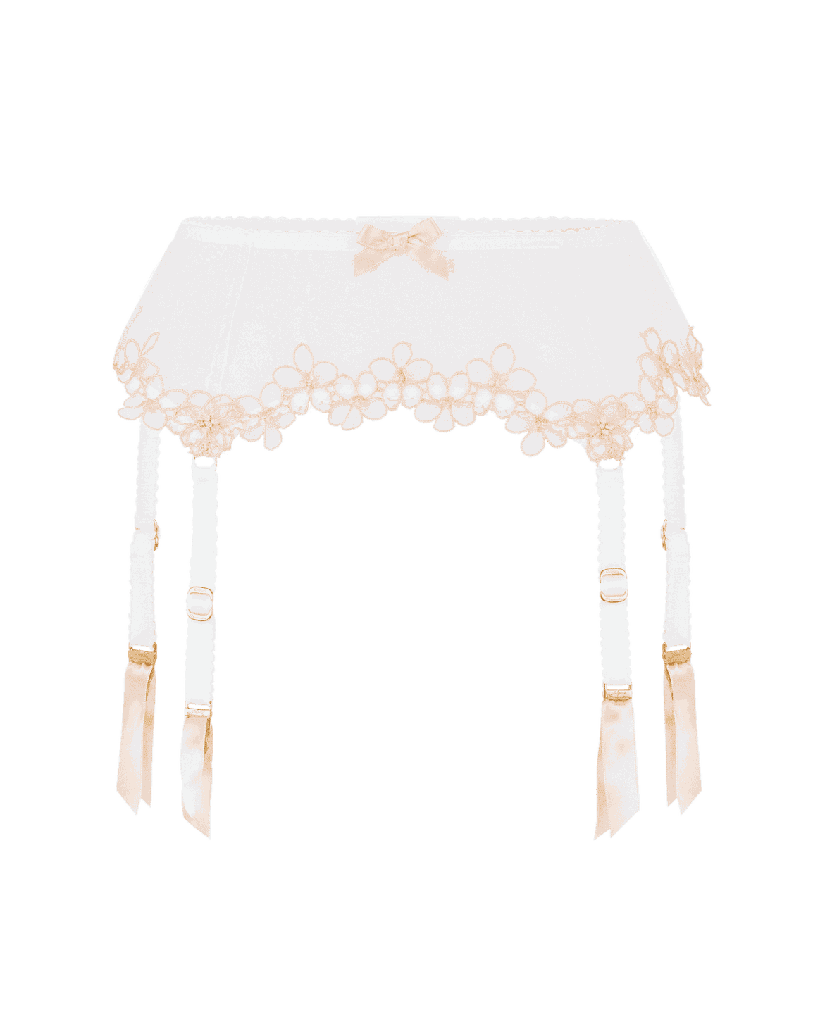 Maybelle Suspender White | Agent Provocateur