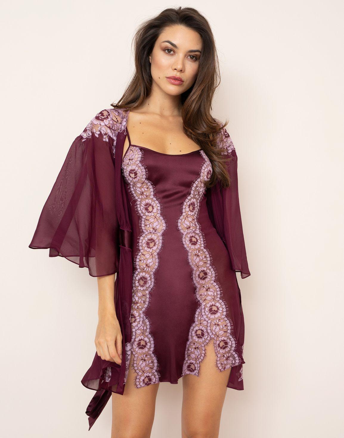 Agnese Short Slip Purple | Agent Provocateur
