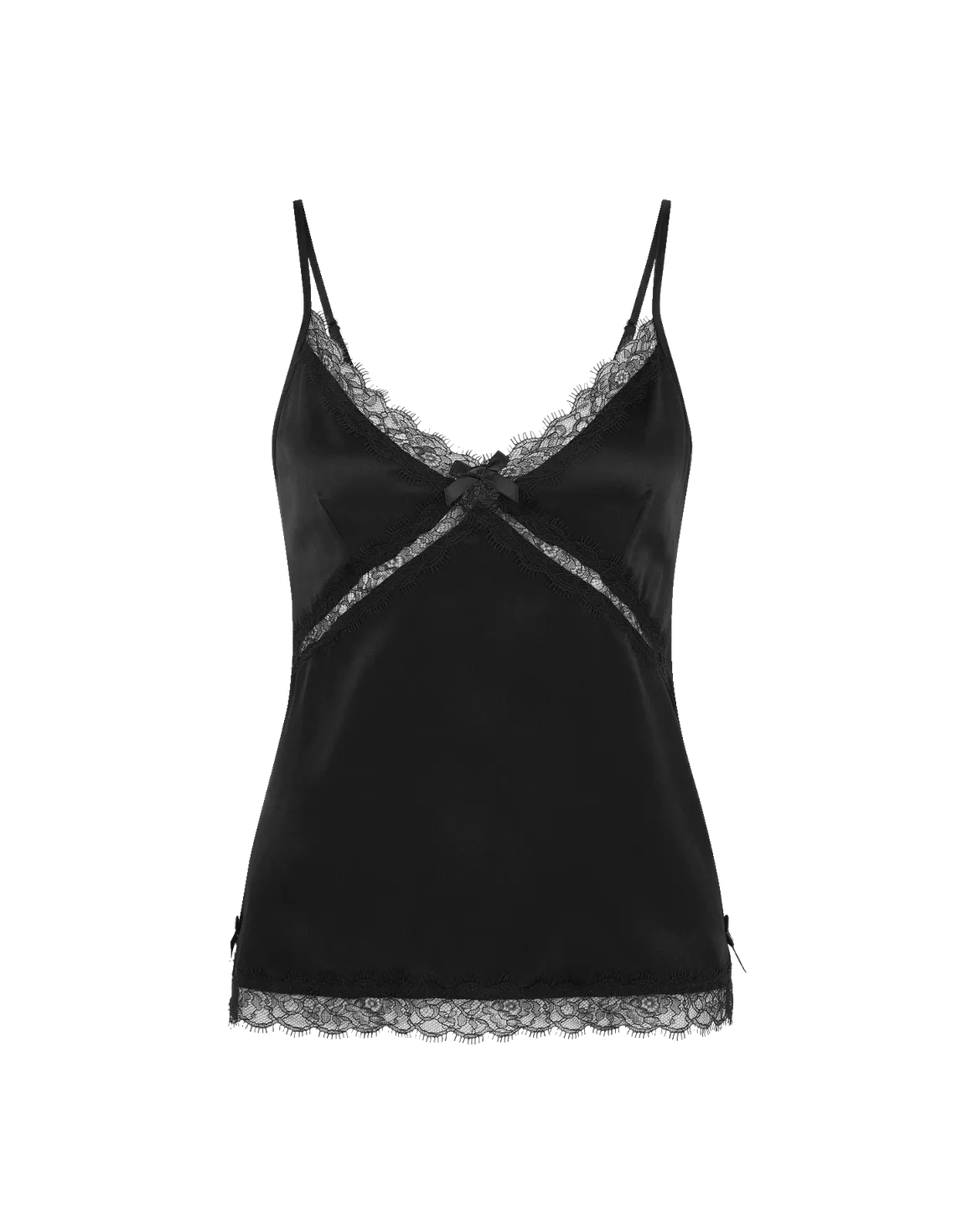 Gisele Camisole Black  | Agent Provocateur