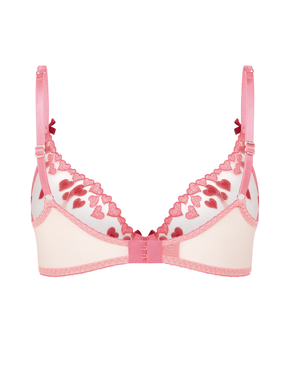 Cupid Plunge Underwired Bra Pink | Agent Provocateur