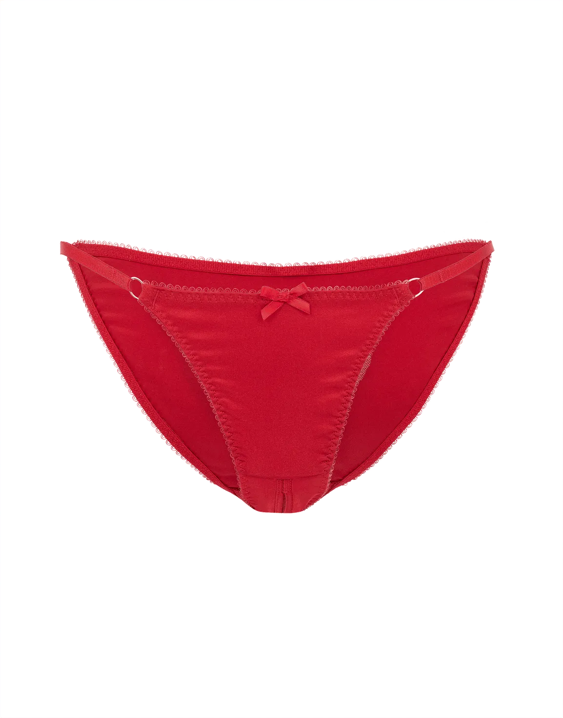 ETTIE SILK OUVERT Red | Agent Provocateur