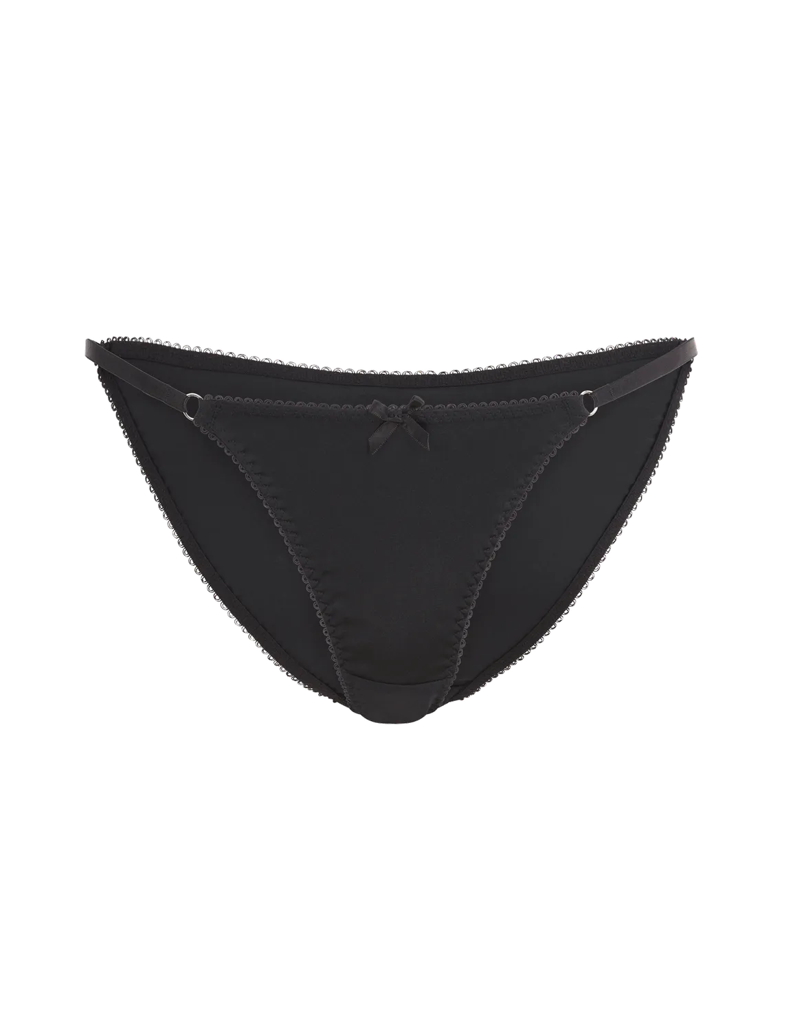 Ettie Silk Full Brief Black | Agent Provocateur