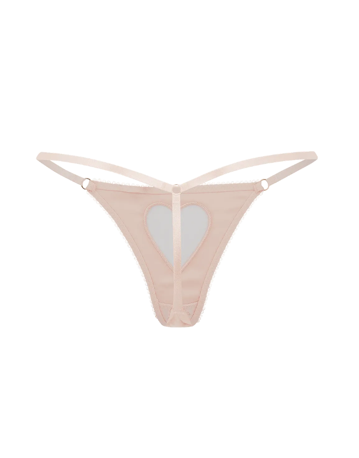 ETTIE SILK THONG Pink | Agent Provocateur