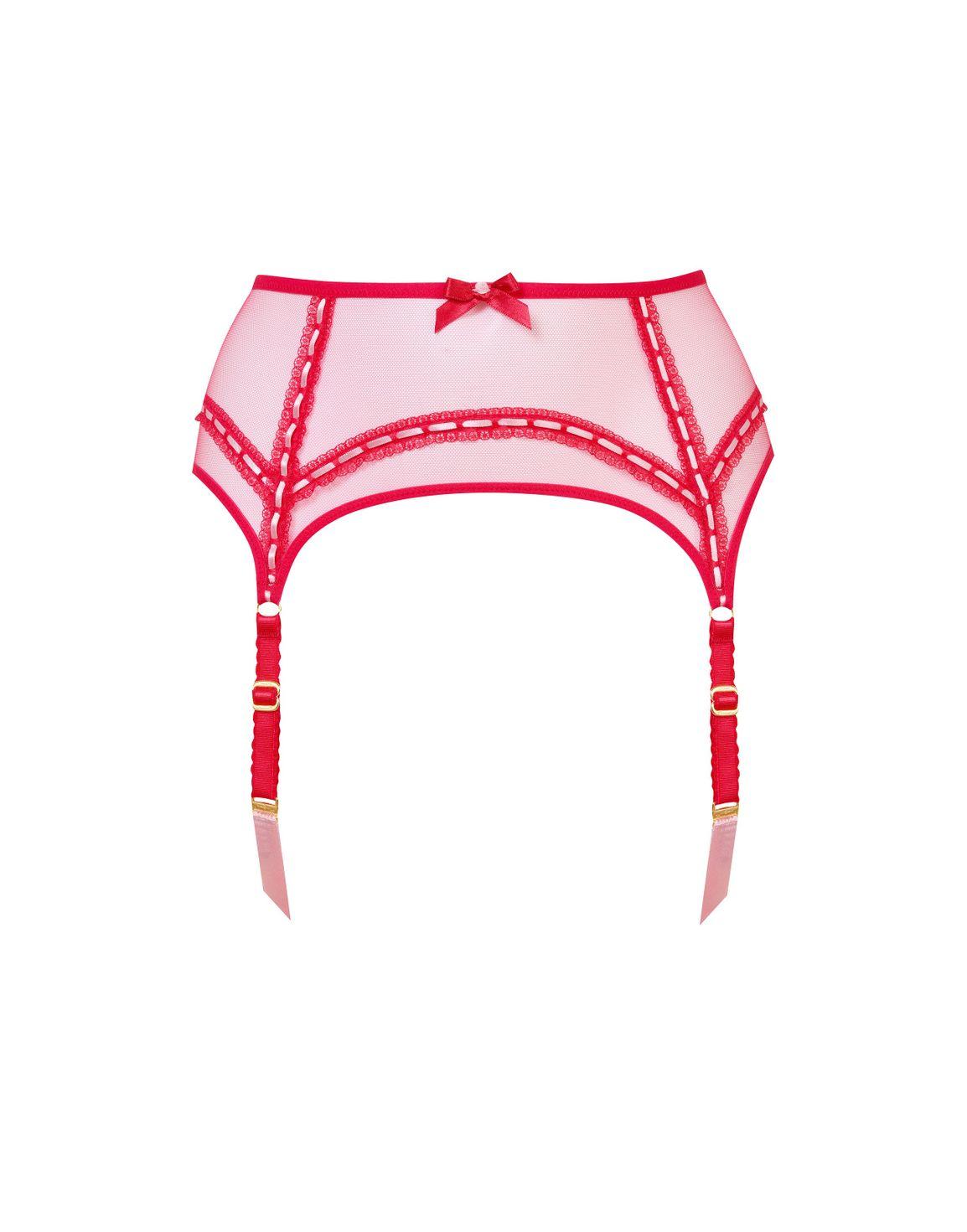 Pollie Suspender Red | Agent Provocateur