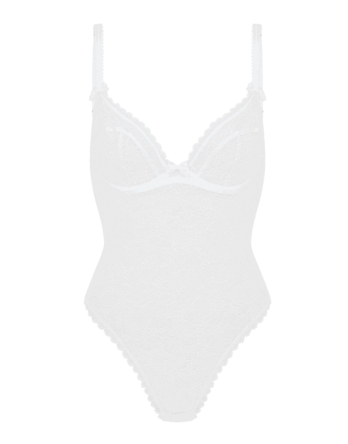 Hinda Bodysuit White | Agent Provocateur