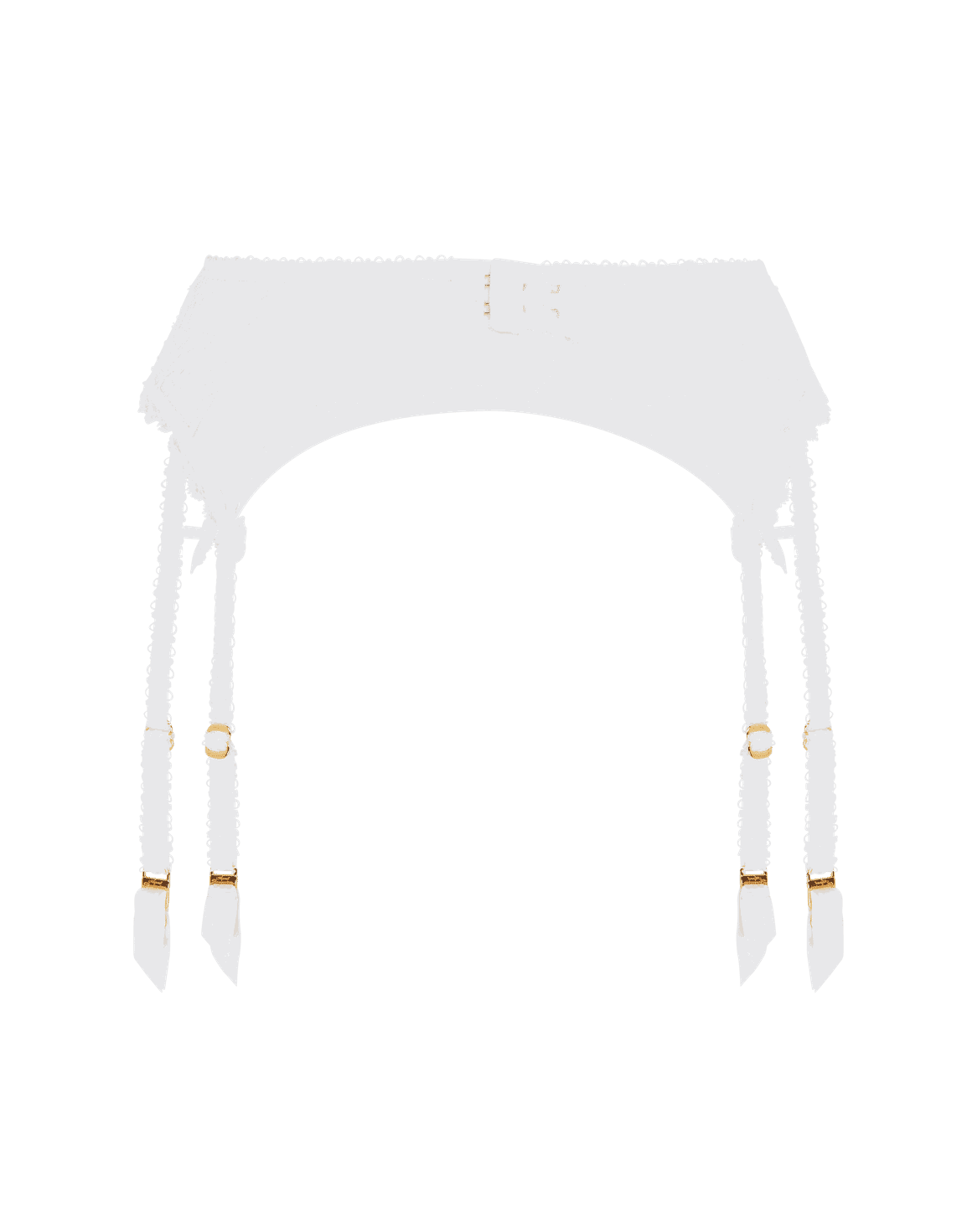 Hinda Suspender White | Agent Provocateur