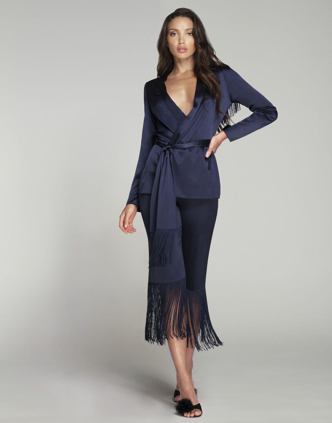Nevada Jacket Blue | Agent Provocateur