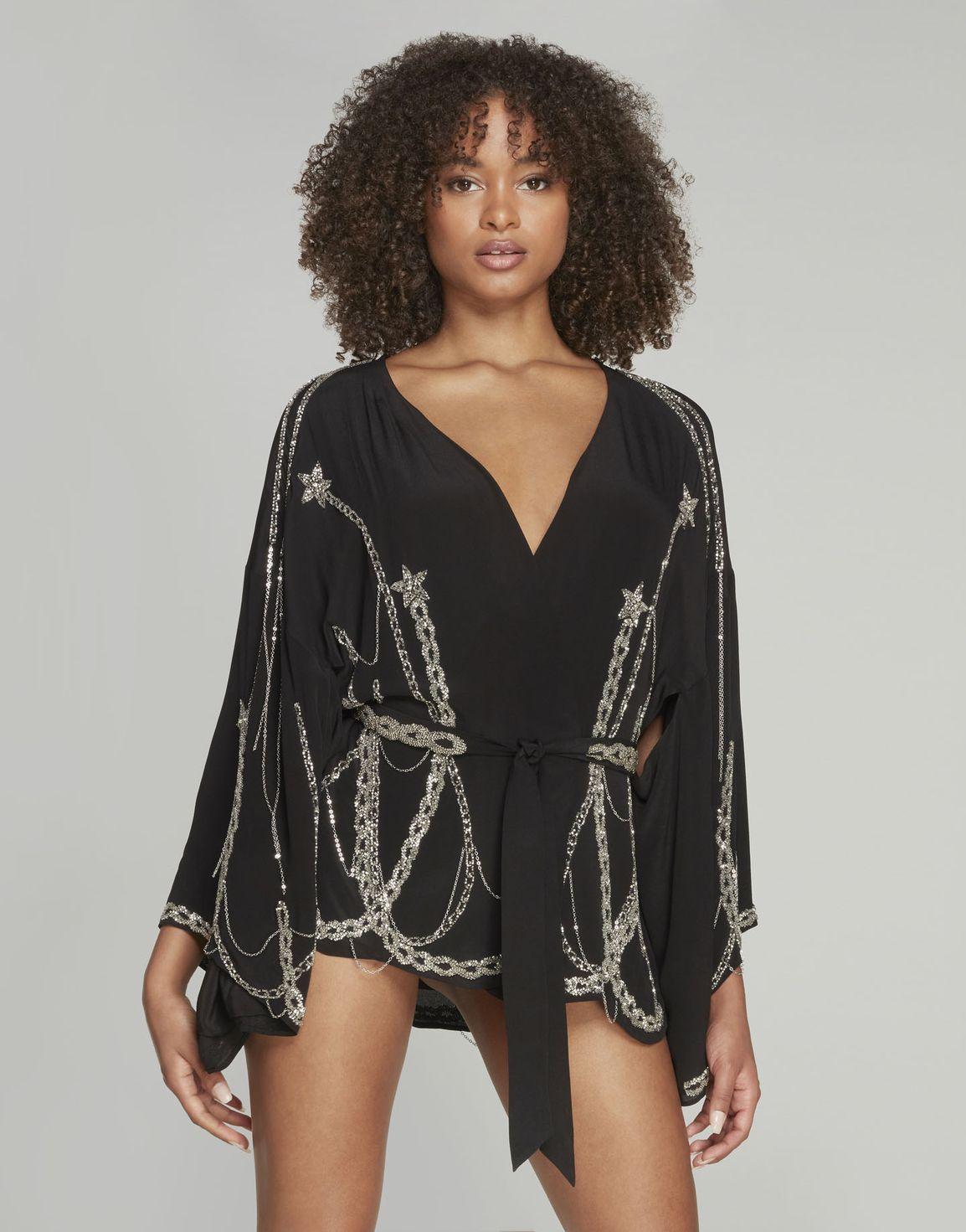 Sylvie Kimono Black | Agent Provocateur