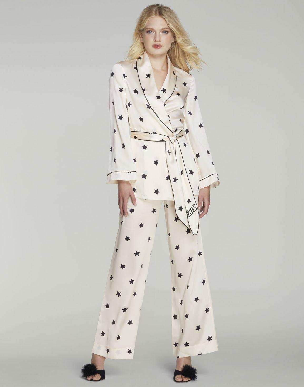 Classic Star Pyjama Top Oyster | Agent Provocateur