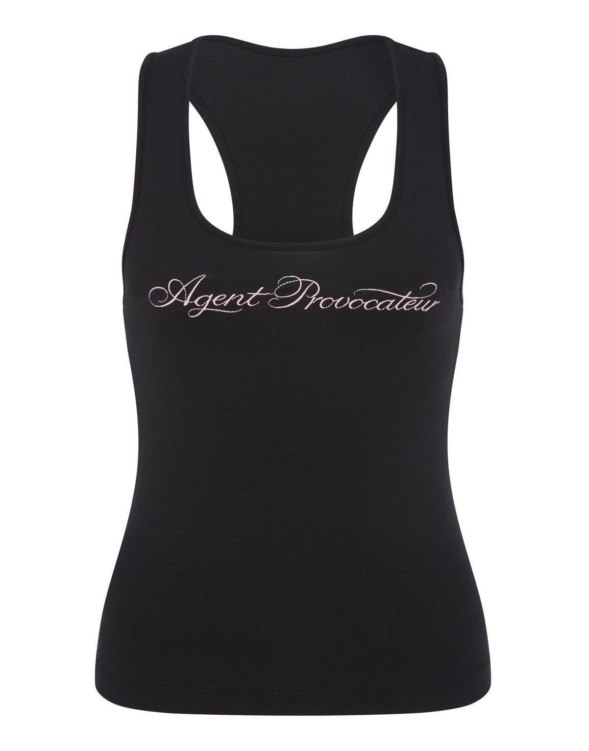 Jade Camisole Black/Pink Black | Agent Provocateur