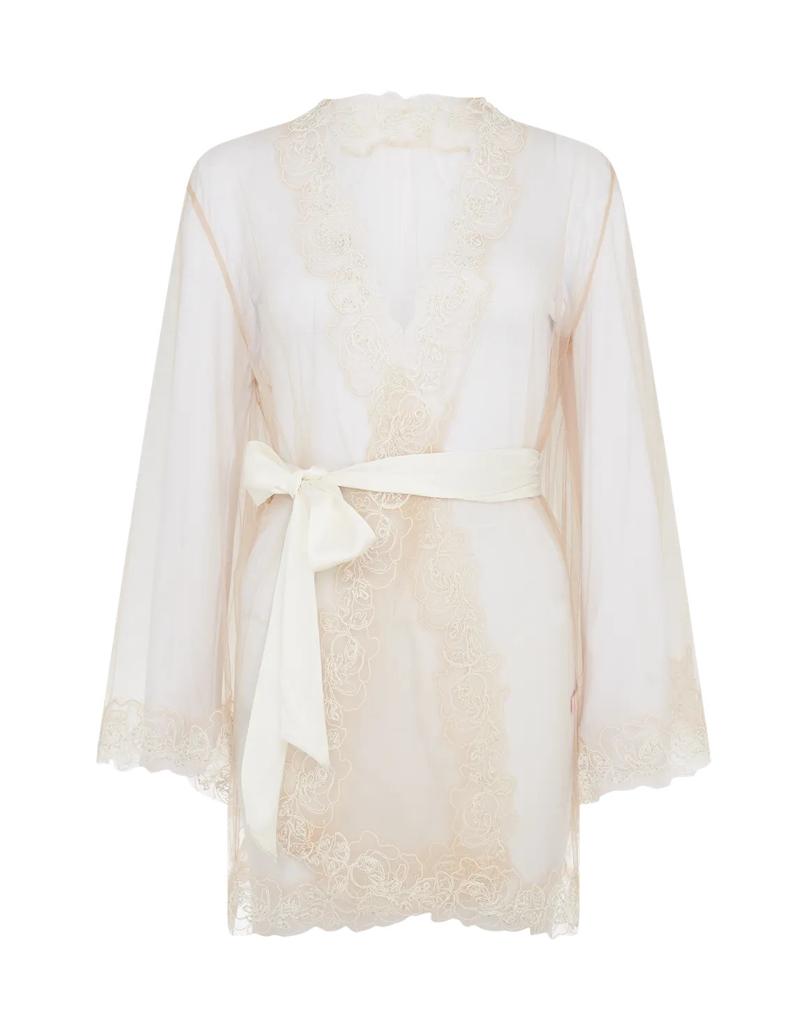 Lindie Short Gown Ivory | Agent Provocateur