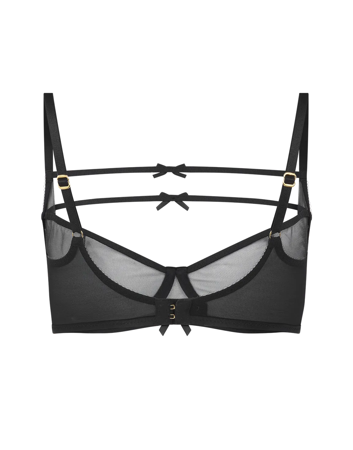 Ulrika High Neck Bra Black | Agent Provocateur