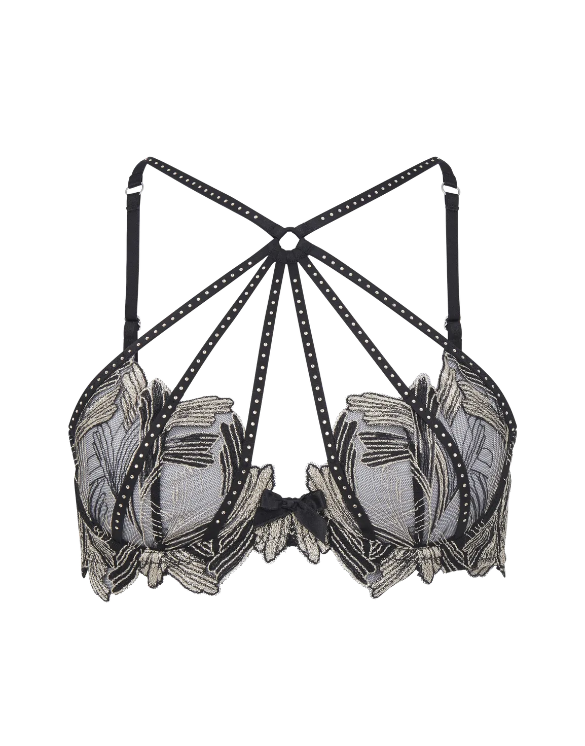 Christalina High Neck Plunge Bra | Agent Provocateur