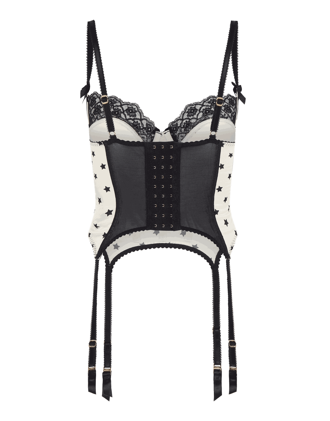 Ayla Padded Corset Underwired Bra Oyster | Agent Provocateur