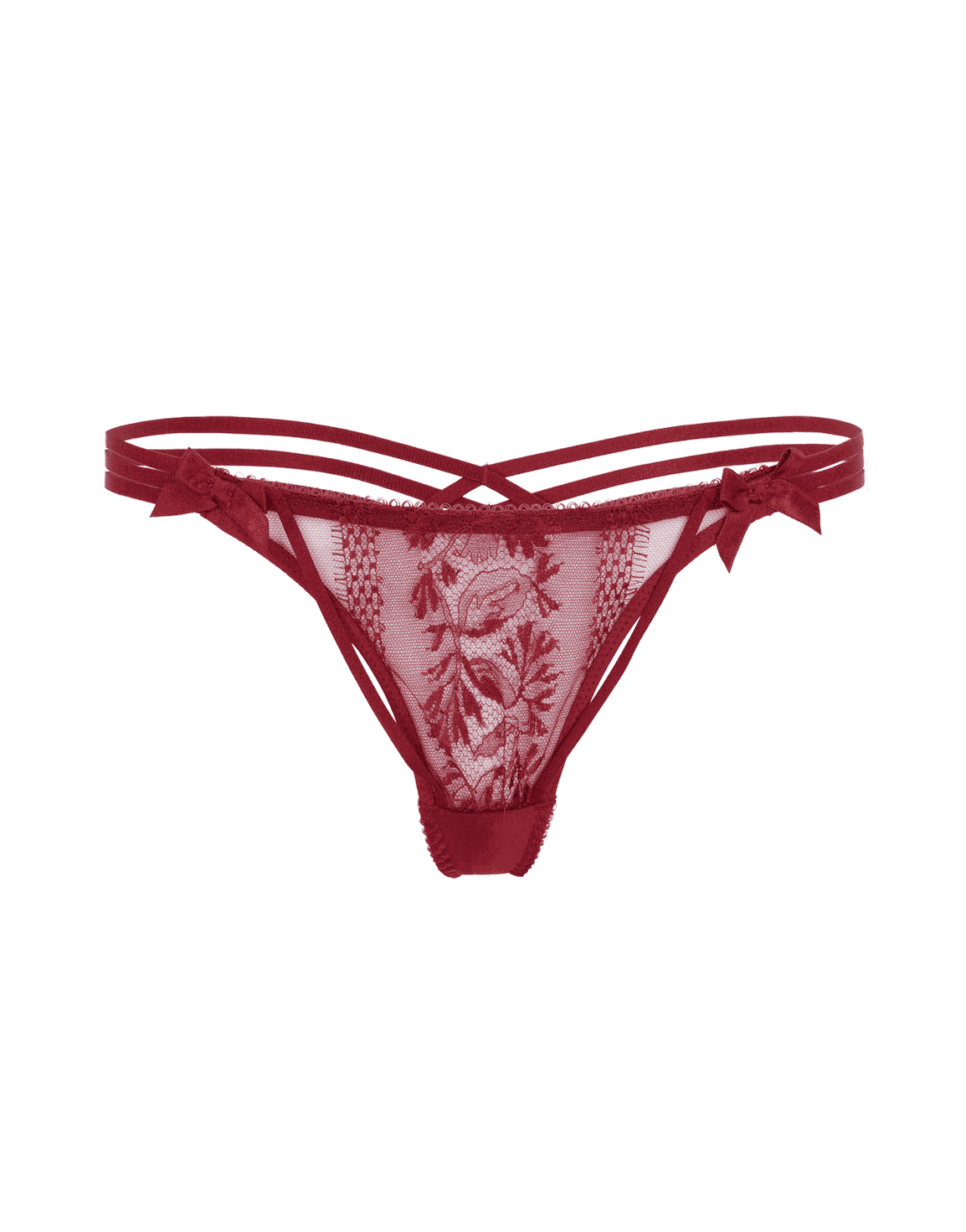 Tanya Thong Burgundy | Agent Provocateur