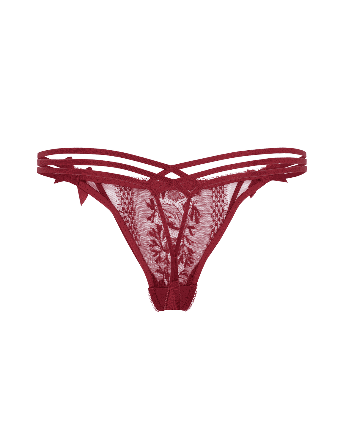 Tanya Thong Burgundy | Agent Provocateur