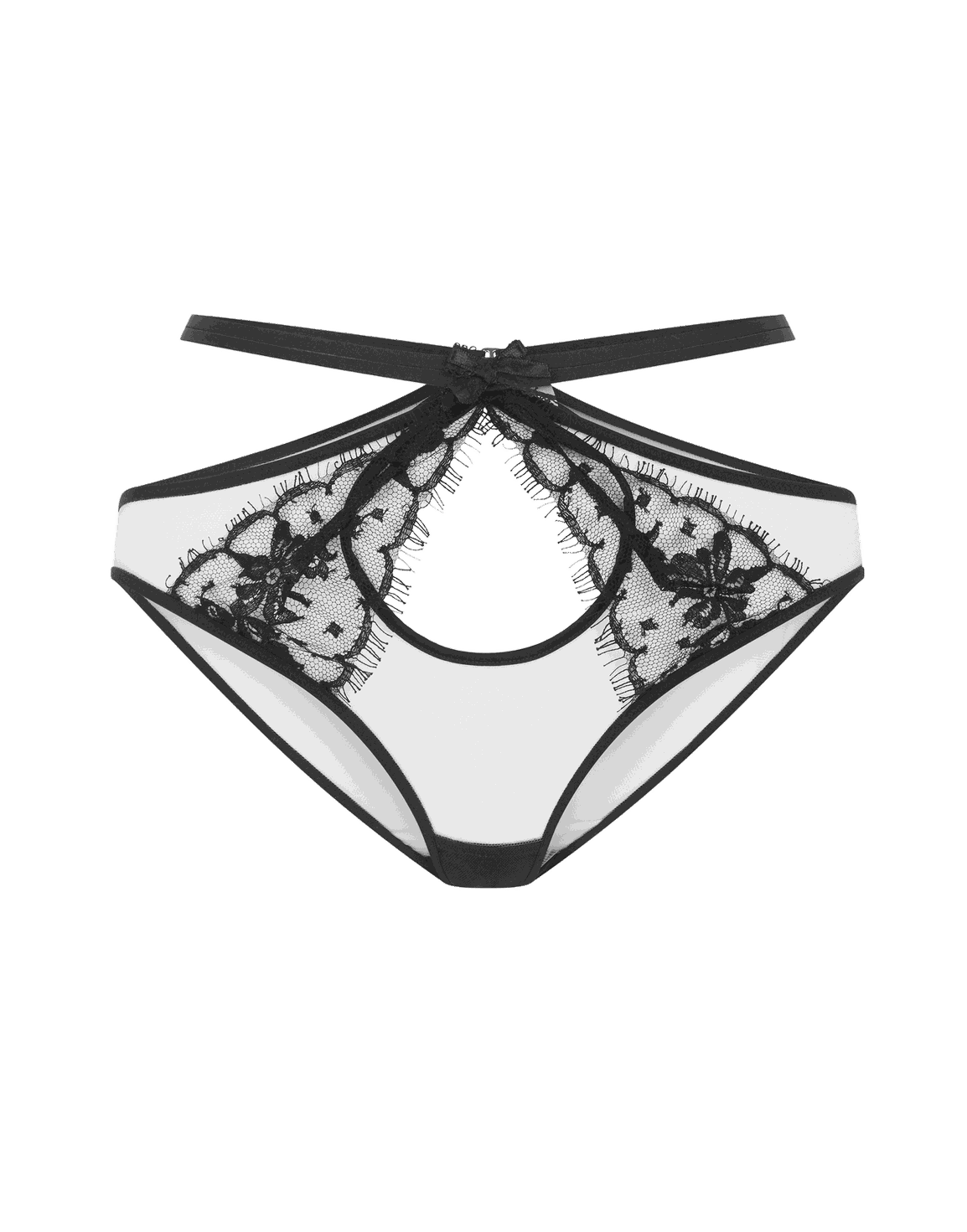 Kourtney High Waisted Brief Black | Agent Provocateur