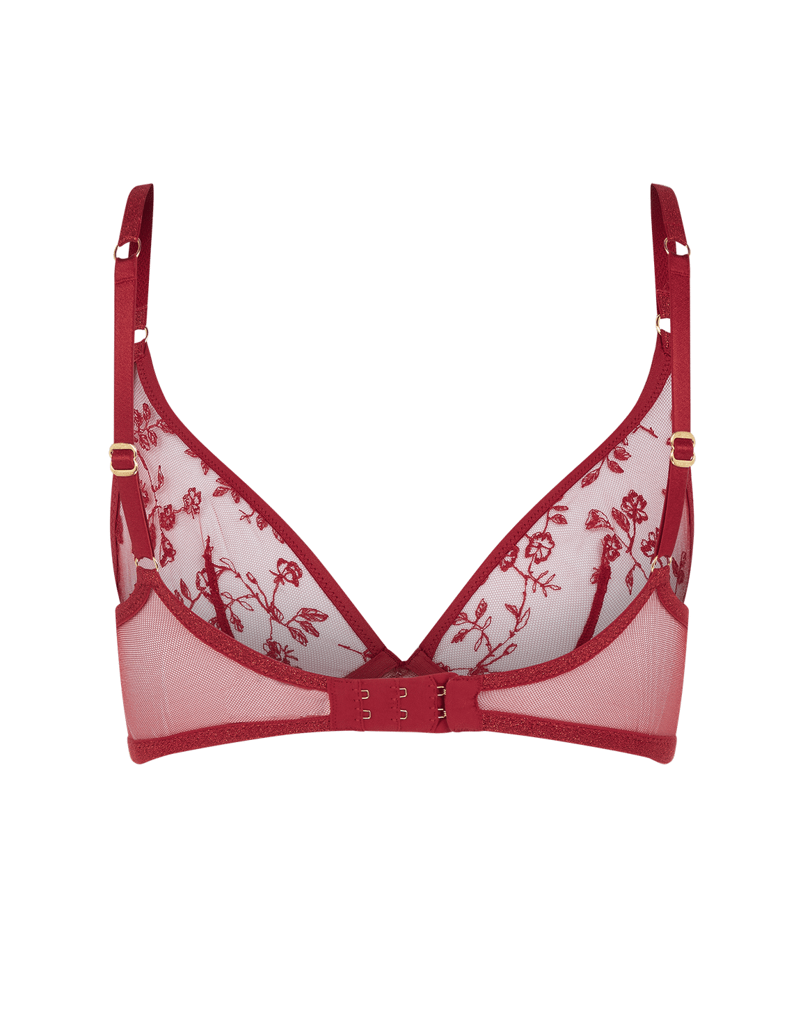 Zadi Full Cup Underwired Bra Red | Agent Provocateur