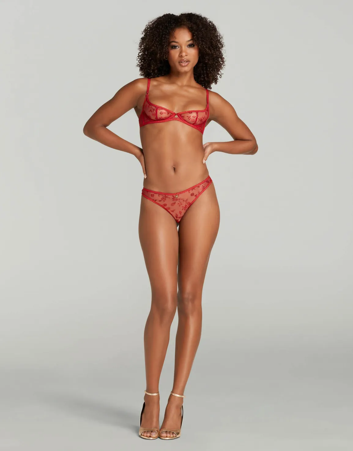 Zadi Full Brief Red | Agent Provocateur