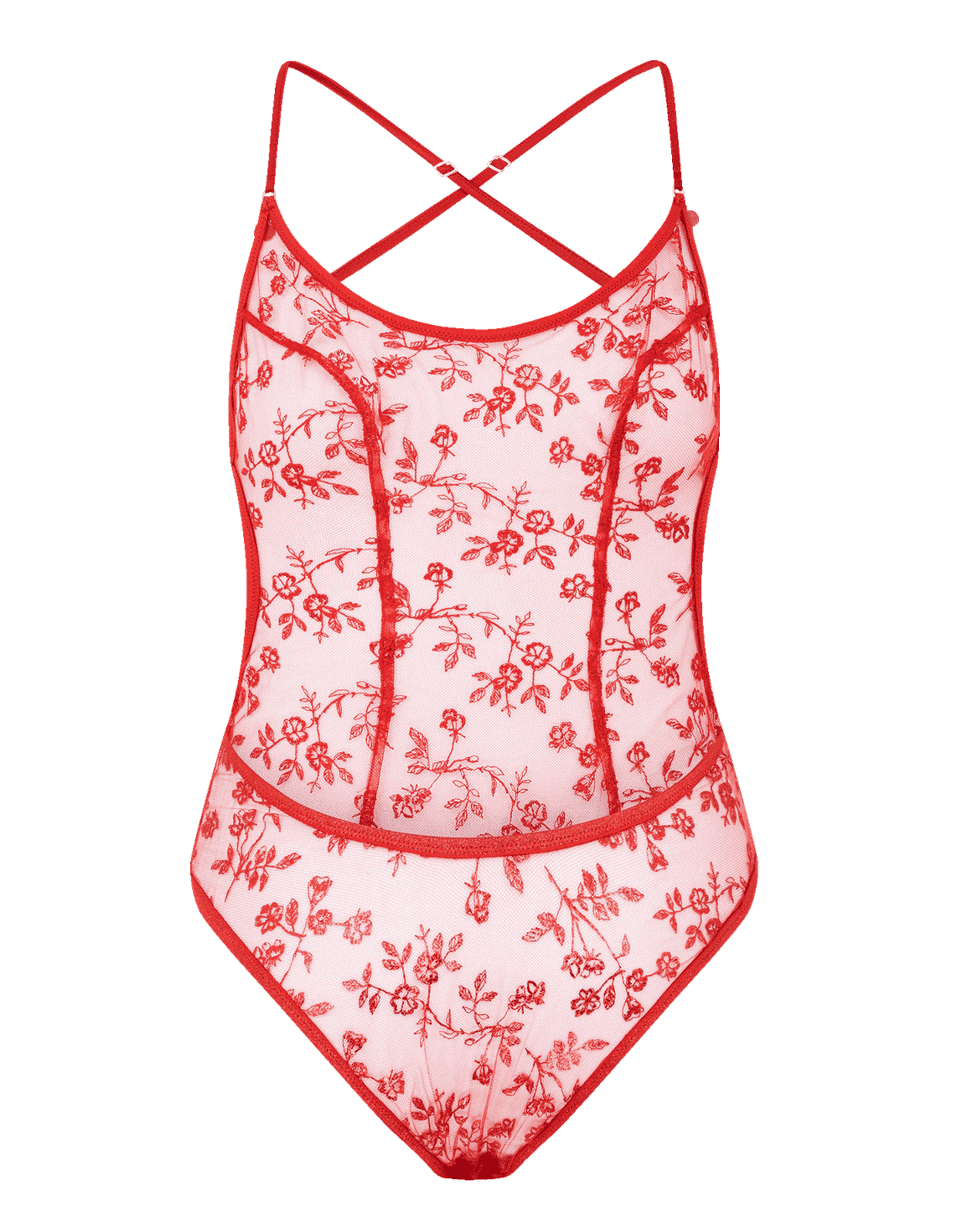 Zadi Bodysuit Red | Agent Provocateur