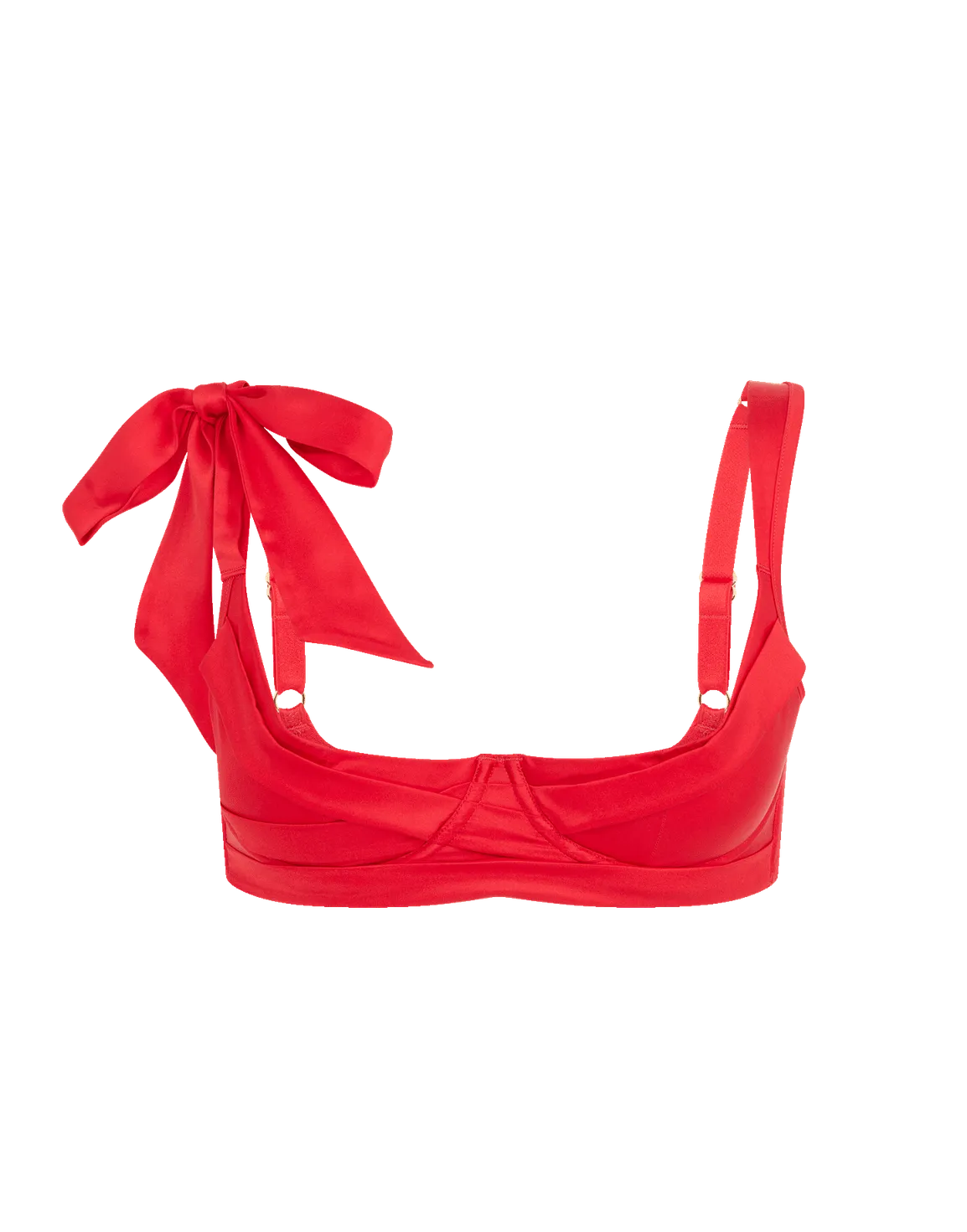 Sugar Quarter Cup Underwired Bra Red | Agent Provocateur