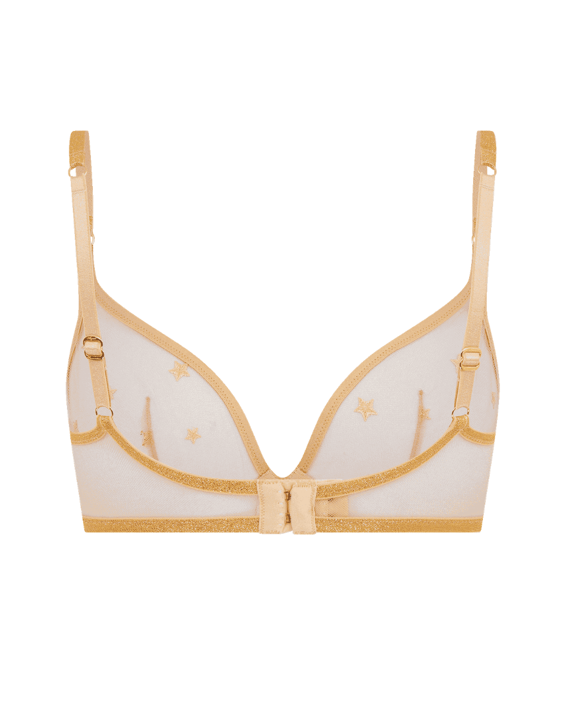Zadi Full Cup Underwired Bra Gold | Agent Provocateur