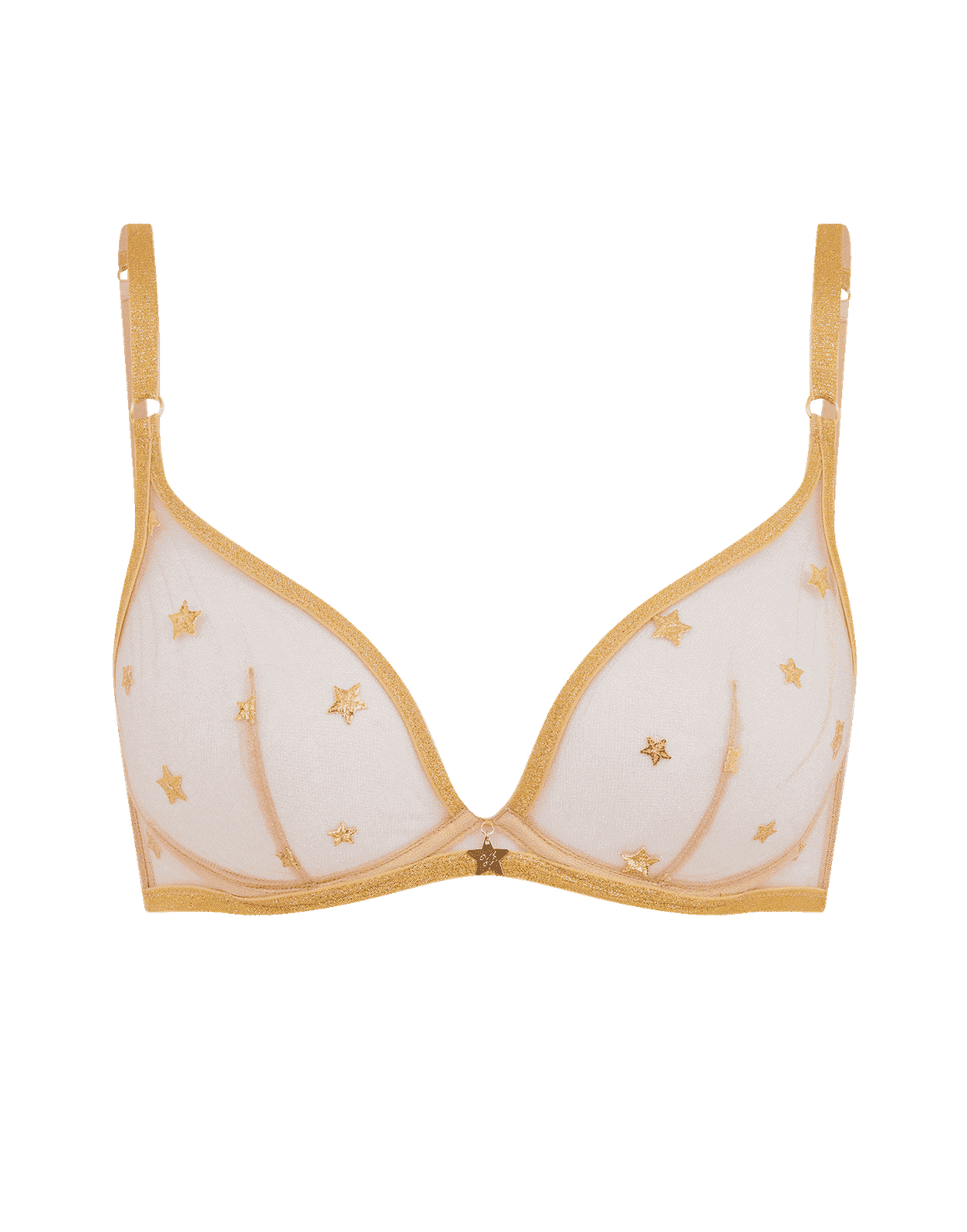 Zadi Full Cup Underwired Bra Gold | Agent Provocateur